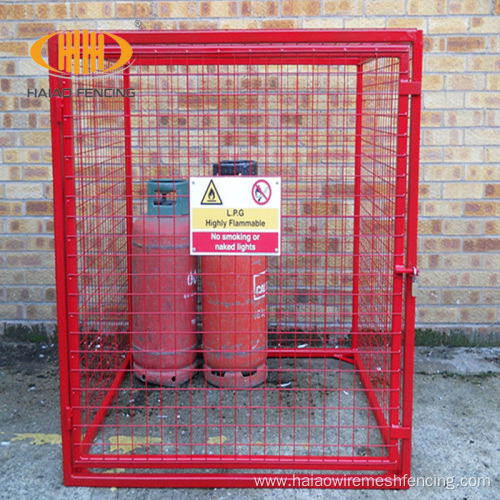 Security gas bottle gas cylinder locker cage
